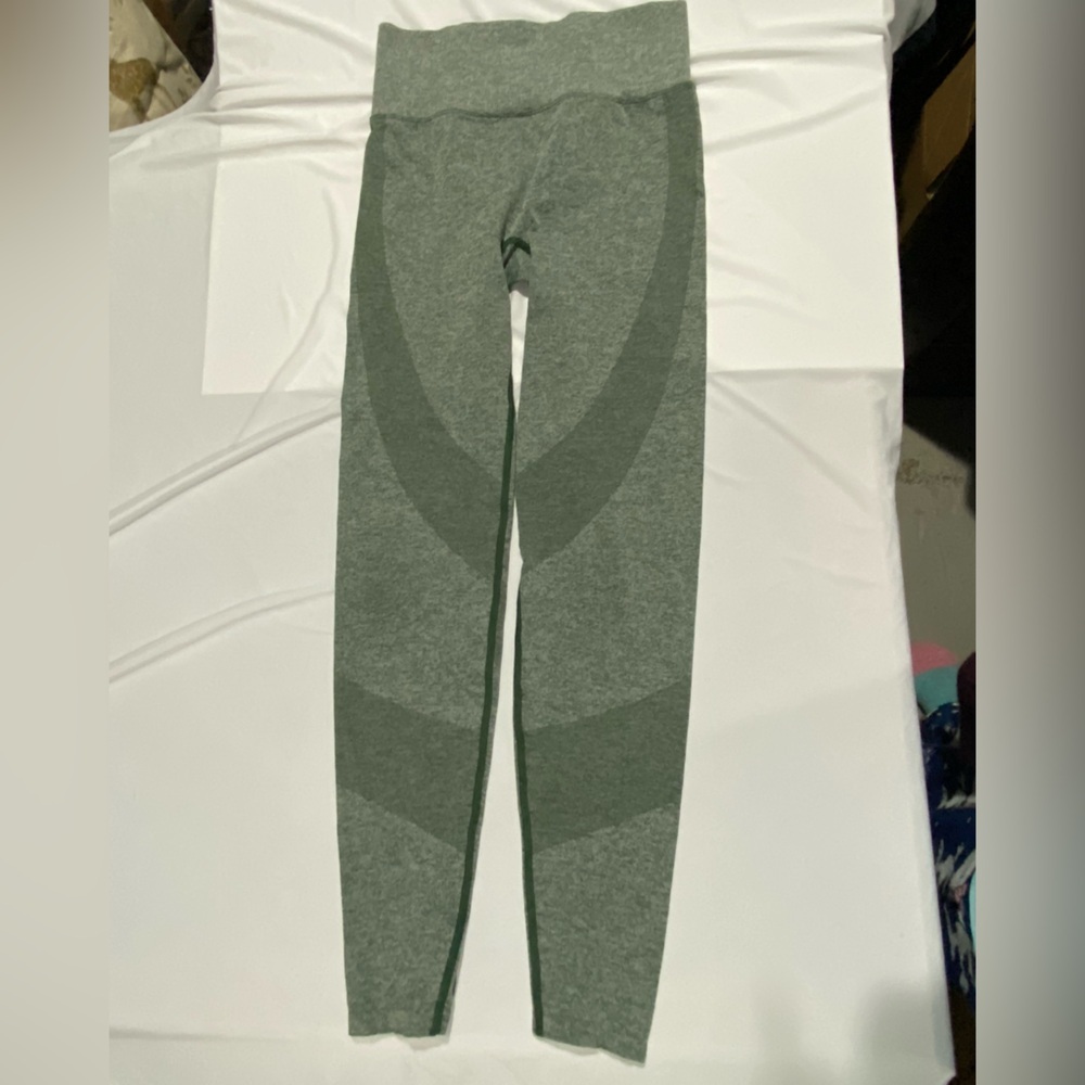 PINK Victoria's Secret Olive Green Leggings